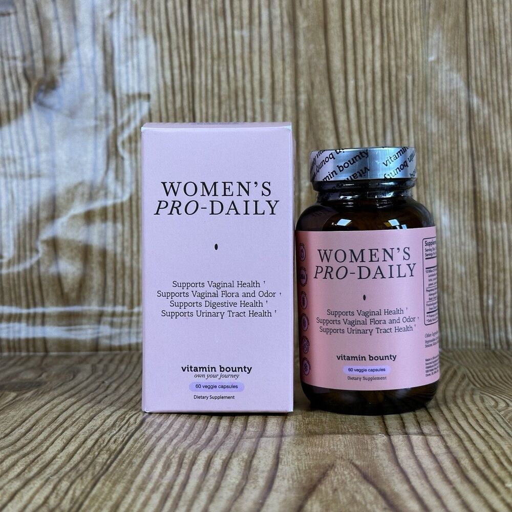 Vitamin Bounty Women's Pro-Daily Probiotic - 10‎ Billion CFUs and 5 Strains New